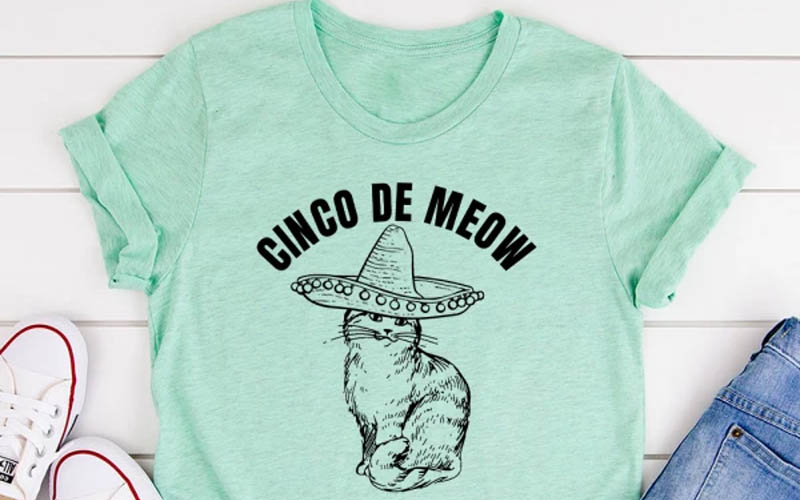 Cinco De Meow T-Shirt